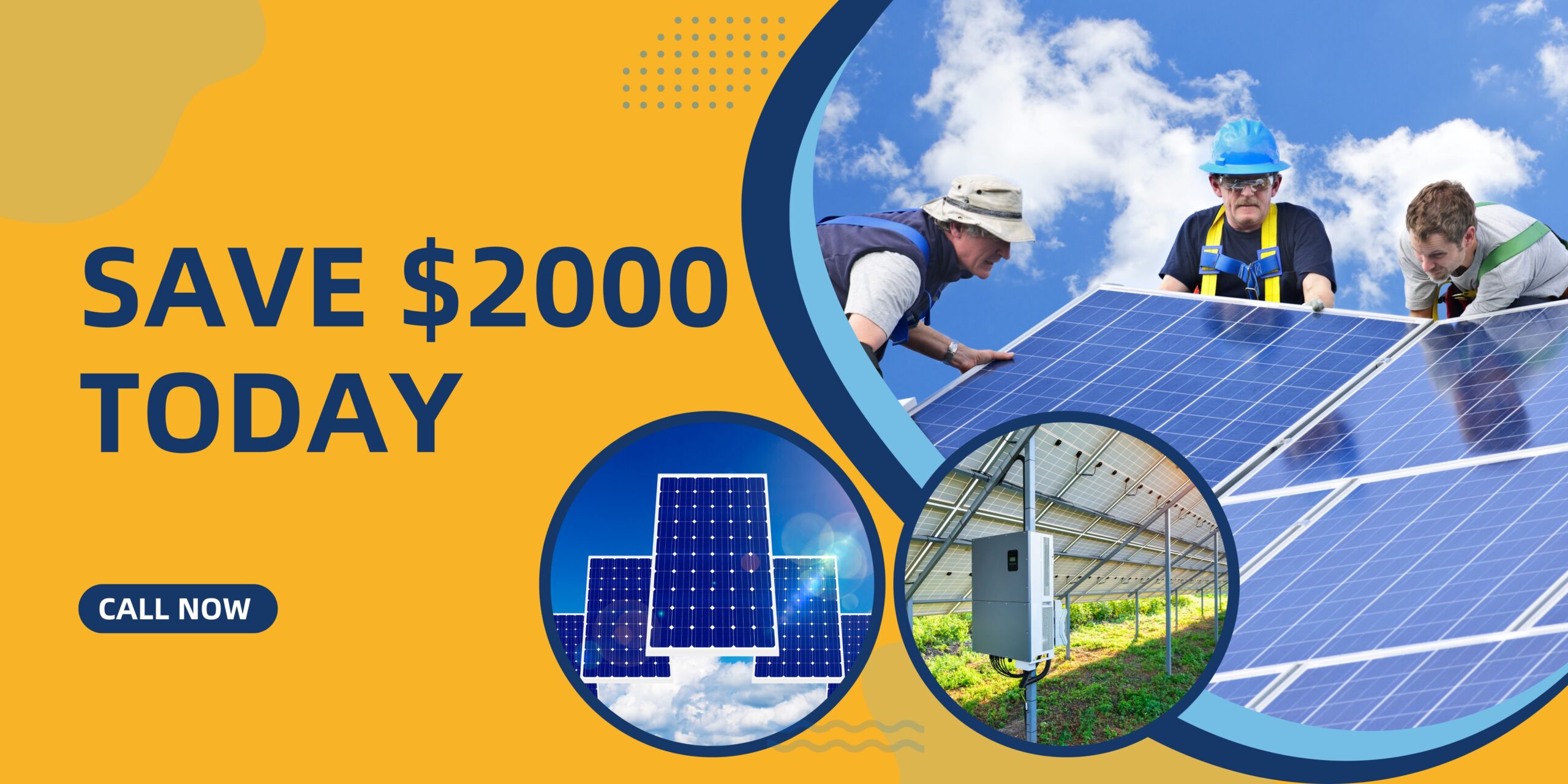 Save $2000 on solar panel installation